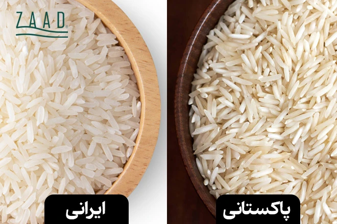 مقایسه برنج ایرانی و پاکستانی
