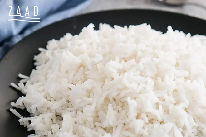 برنج هاشمی پخته شده