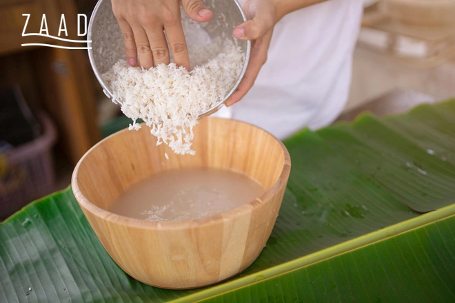 نحوه استفاده از ماسک برنج