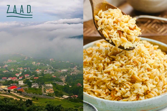 برنج فروشی در بابل