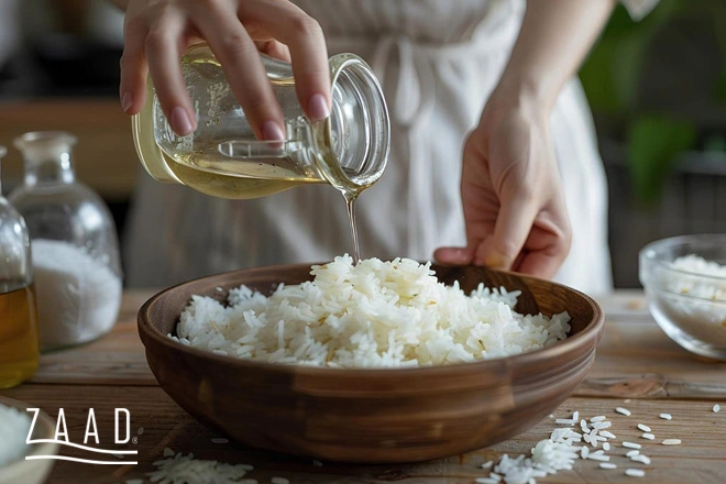 انواع روغن برای پخت برنج