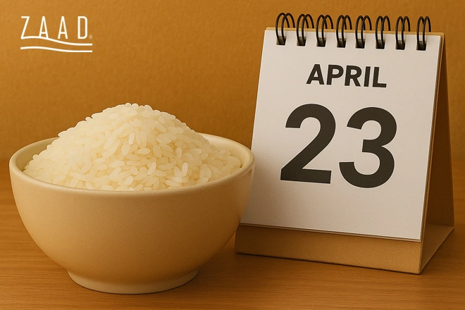 تاریخ مصرف برنج ایرانی