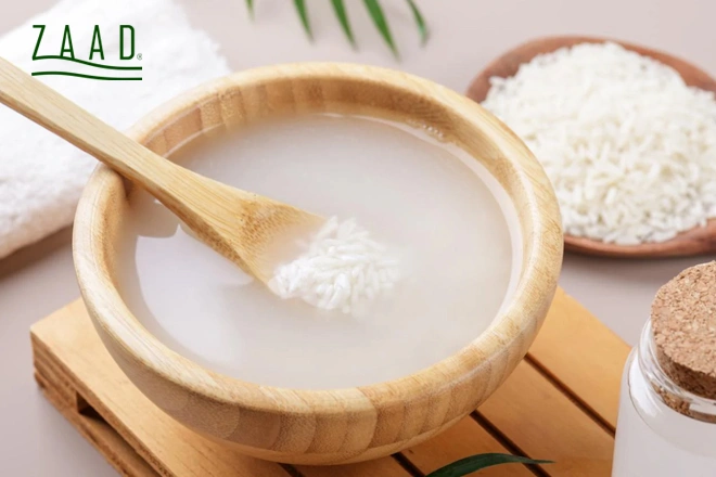 برنج هاشمی خیس خورده