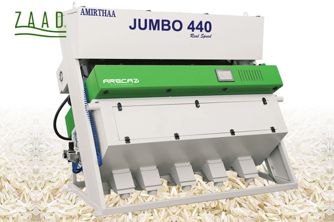 سورتینگ برنج با دستگاه