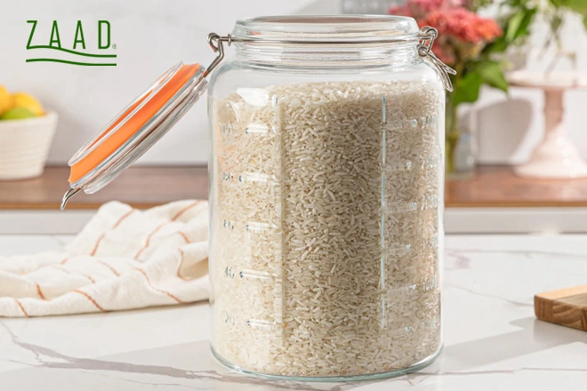 ظرف مناسب برای نگهداری برنج